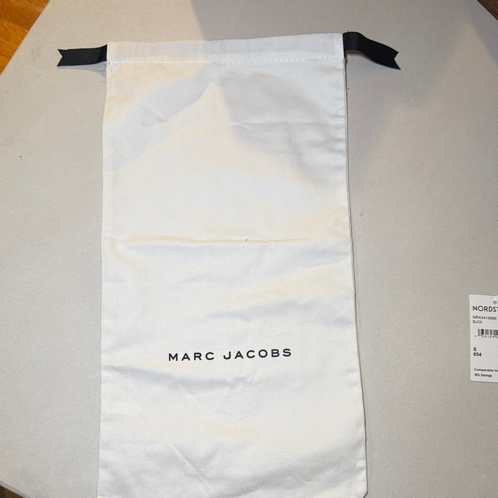Marc Jacobs White Bag with Black Ties